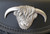 Highland cow pewter mount