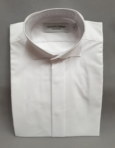 David Latimer white Edwardian shirt