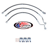 2001-2004 Ford F-250, F-350 4WD 7"-9" Lift, Single Center Rear Line