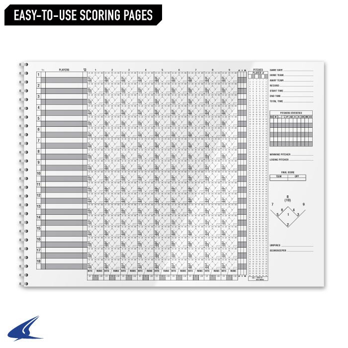 Champro Baseball/Softball Scorebook - Thumbnail 4