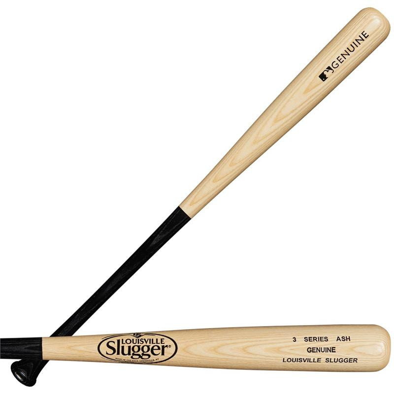 流木ハウス　RB-3 Louisville Slugger Series 3 Genuine Ash Black/Natural Wood