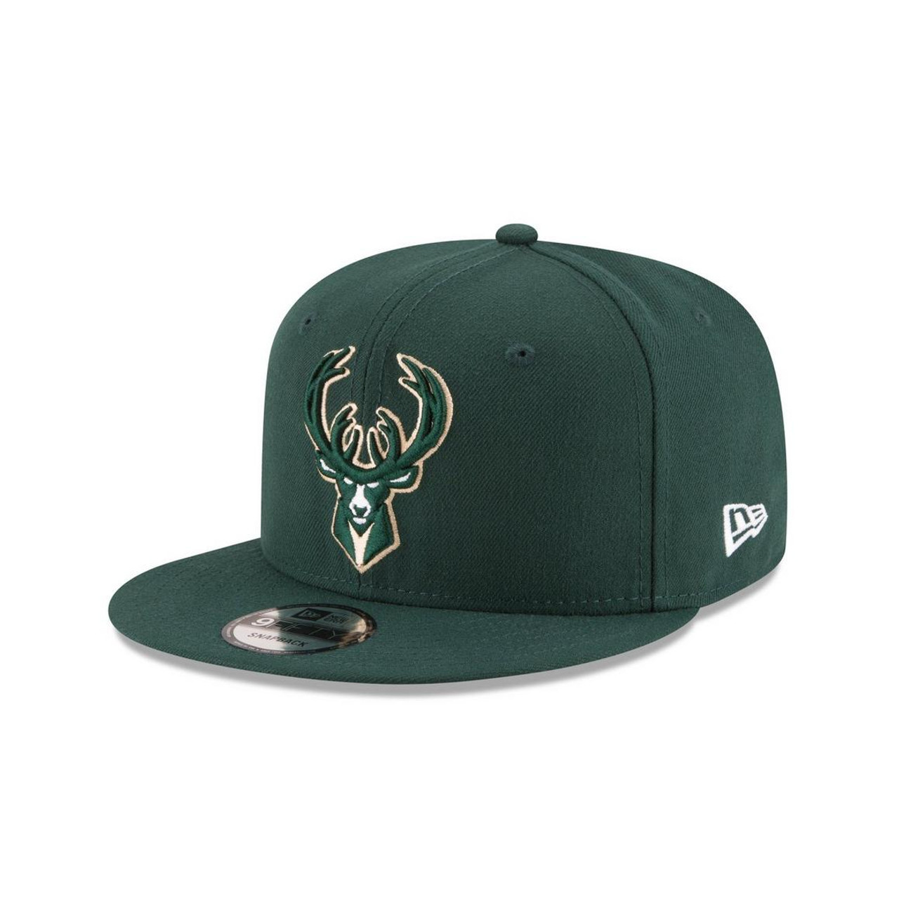 milwaukee bucks snapback hat