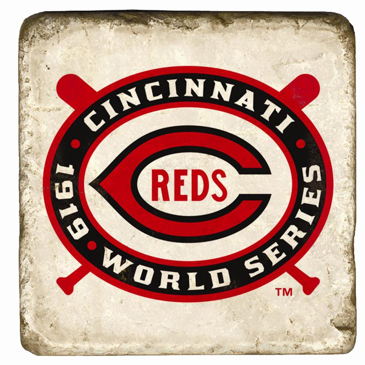 Cincinnati Reds 1919 World Series Marble Coaster