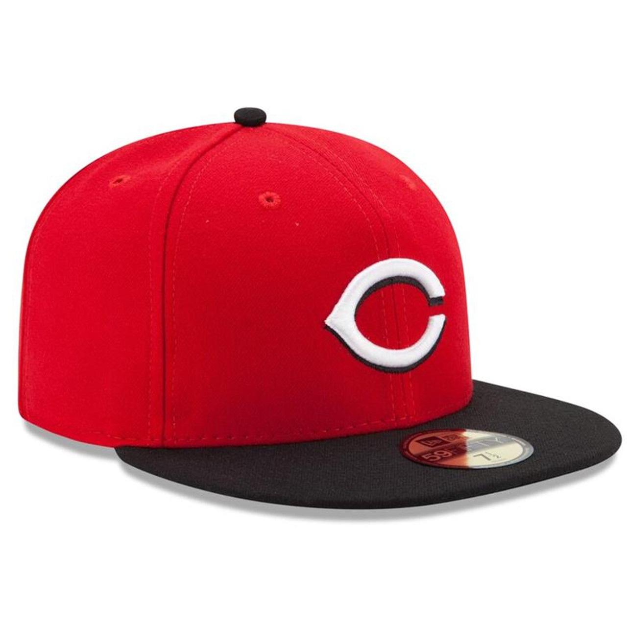 Men's Cincinnati Reds Nike Black/Red Game Authentic Collection