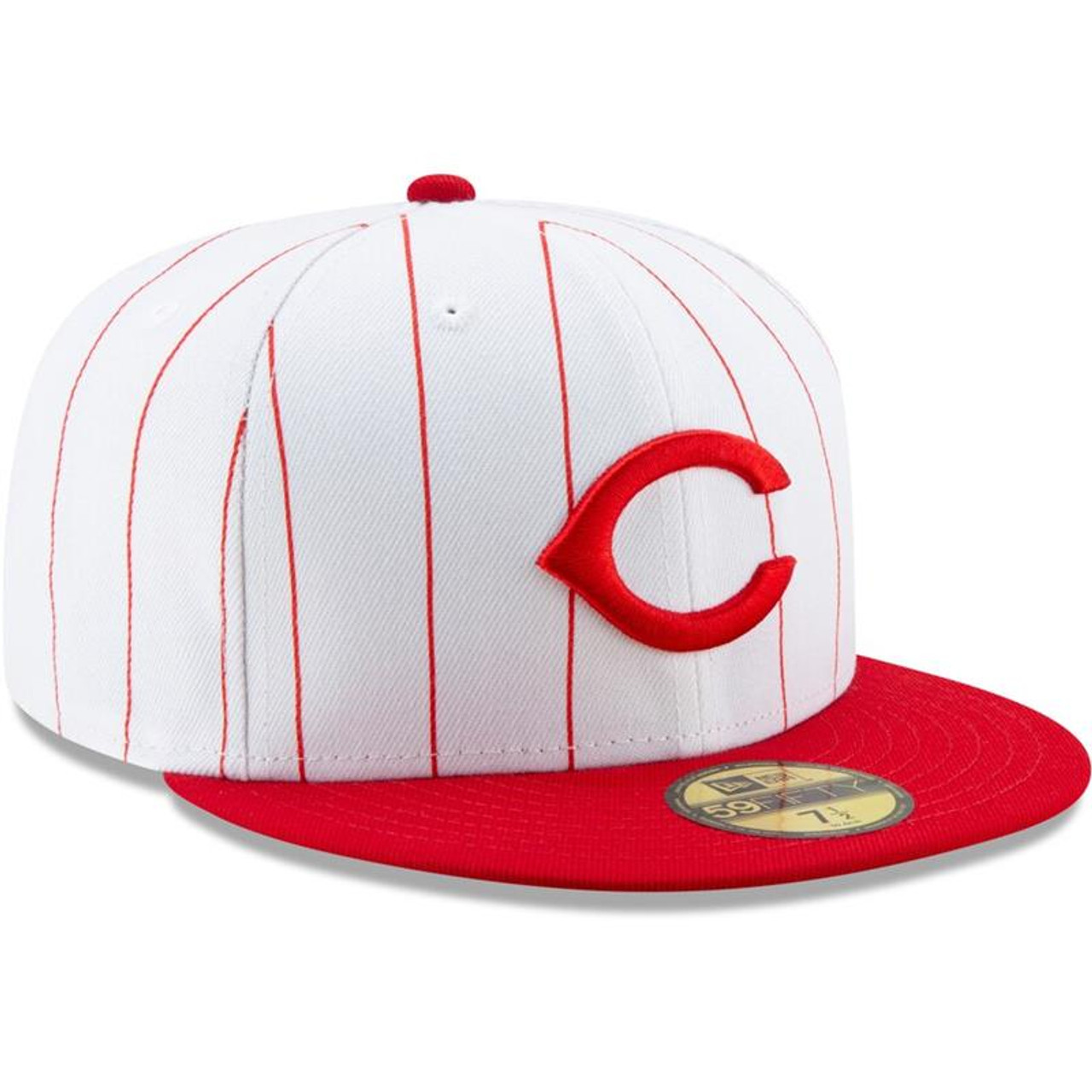 Cincinnati Reds 2019 Team Issued 1919 Throwback 59fifty Hat Cap New Era 7  5/8