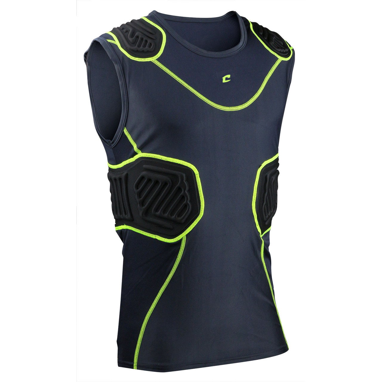 Champro Youth Bull Rush Padded Compression Shirt