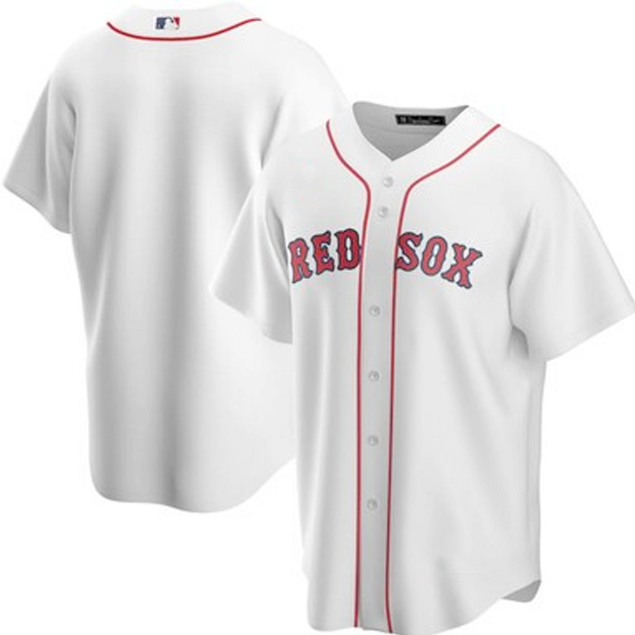 Men's Boston Red Sox White Home 2020 Replica Team Jersey