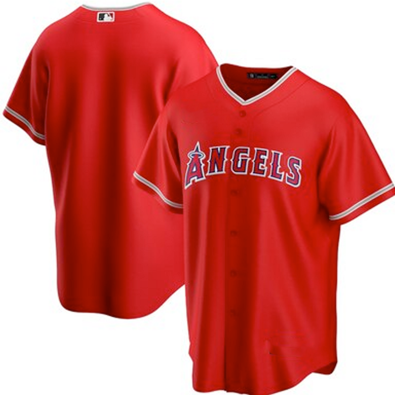 Men's Los Angeles Angels Red Alternate 2020 Replica Team Jersey