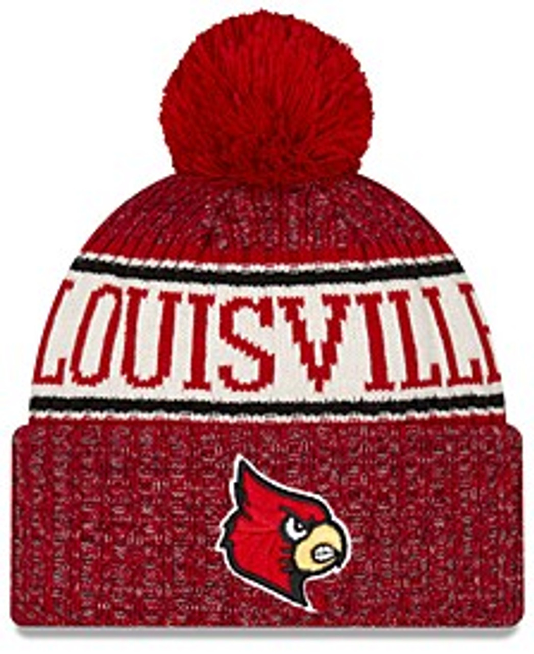New Era Louisville Cardinals Sports Knit Beanie