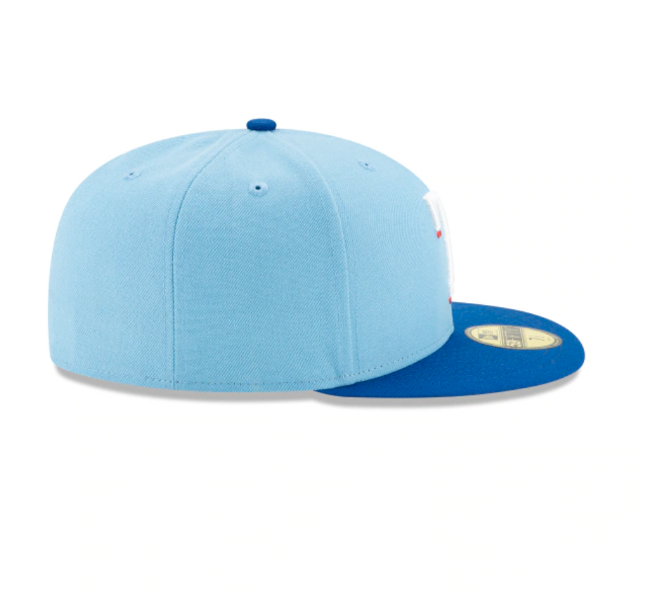Men's New Era Texas Rangers Light Blue/Royal On-Field Authentic Collection  59FIFTY Fitted Hat 