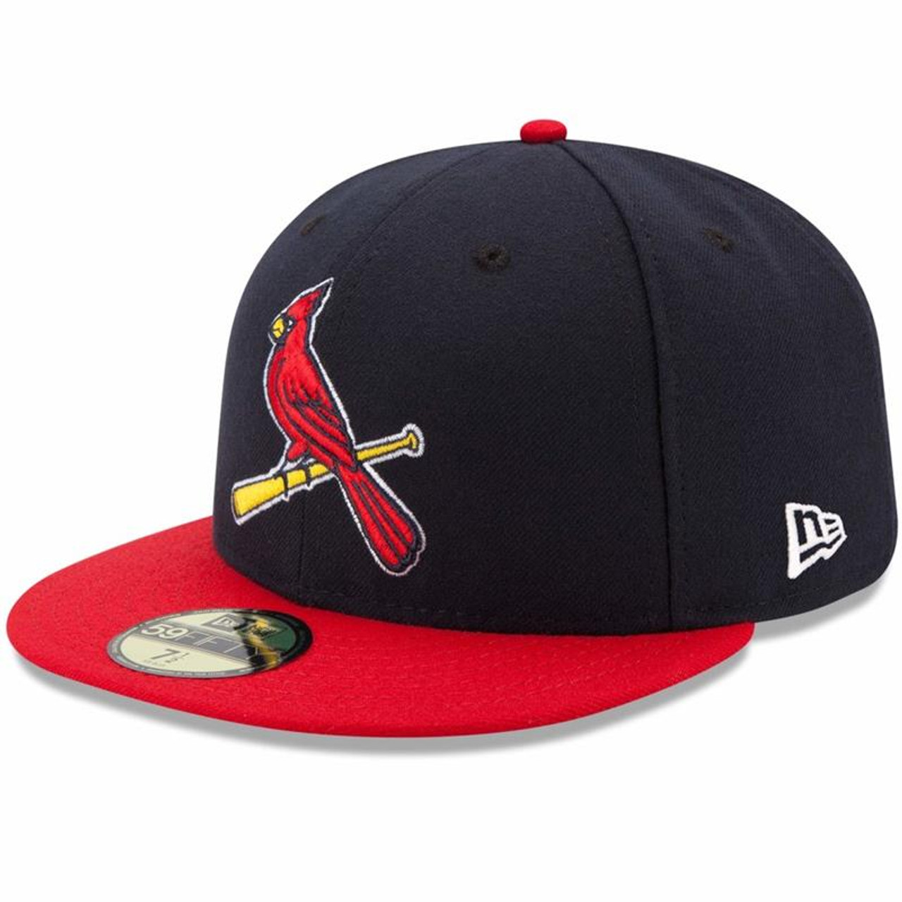 Men's New Era Royal St. Louis Cardinals White Logo 59FIFTY Fitted Hat