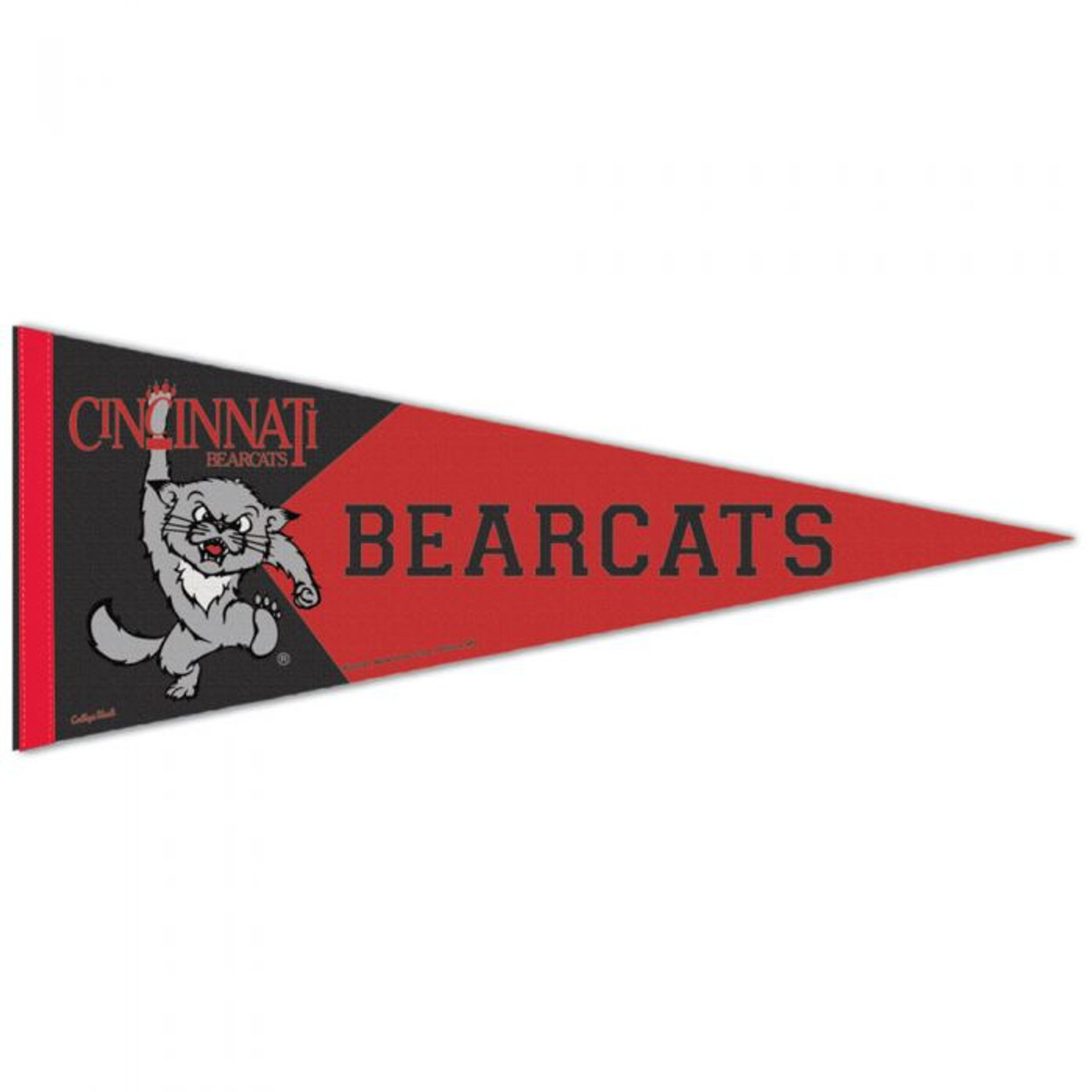 Cincinnati Bearcats Pennant Throwback Vintage Banner