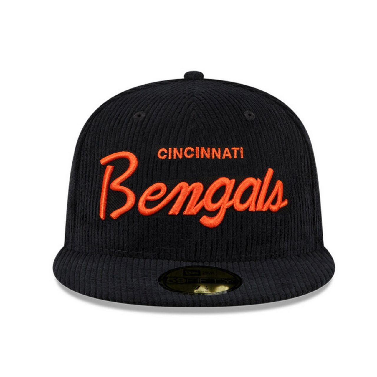 New Era 59Fifty Corduroy Crown Cincinnati Bengals 50th Anniversary Pat – Hat  Club