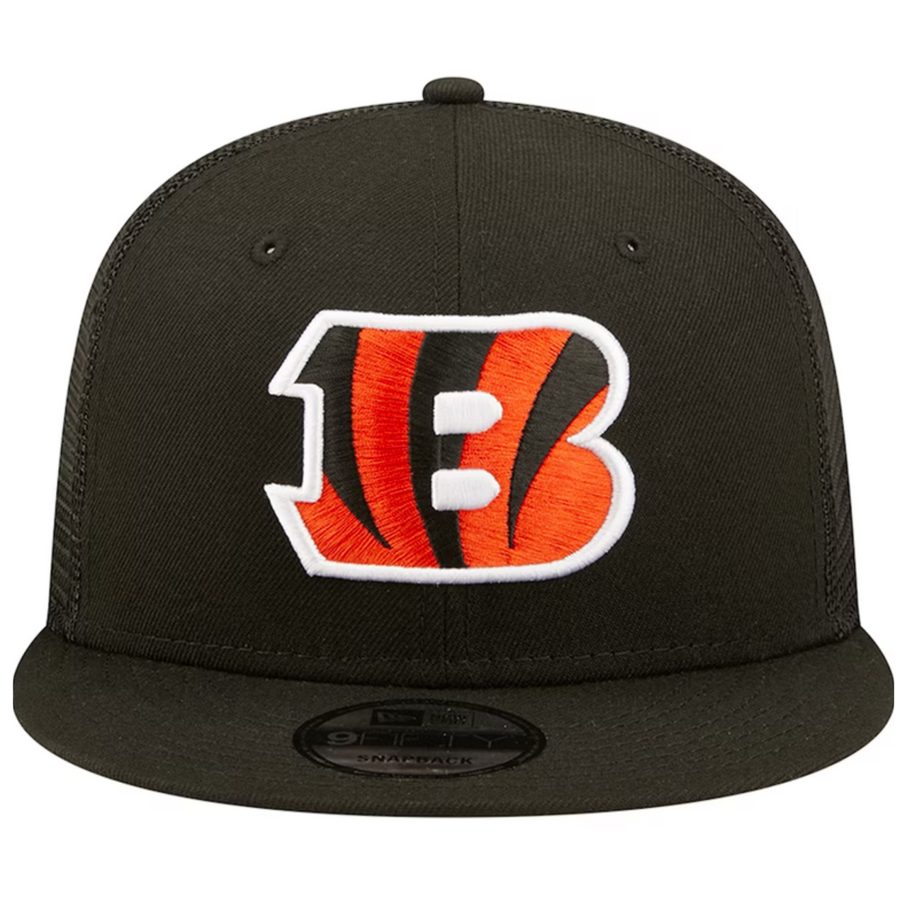 Casque Camionneur Snapback Cincinnati Bengals - Noir Vintage Logo Football - Neuf Sans étiquettes