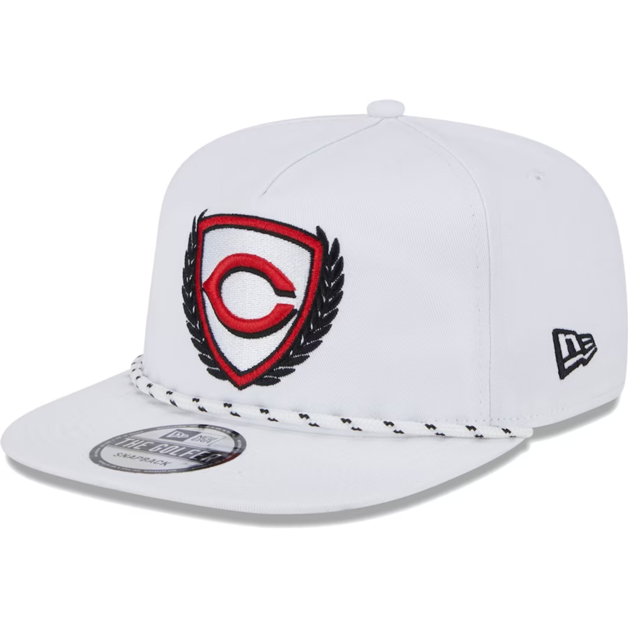 Men's Cincinnati Reds New Era White/Red State 59FIFTY Fitted Hat