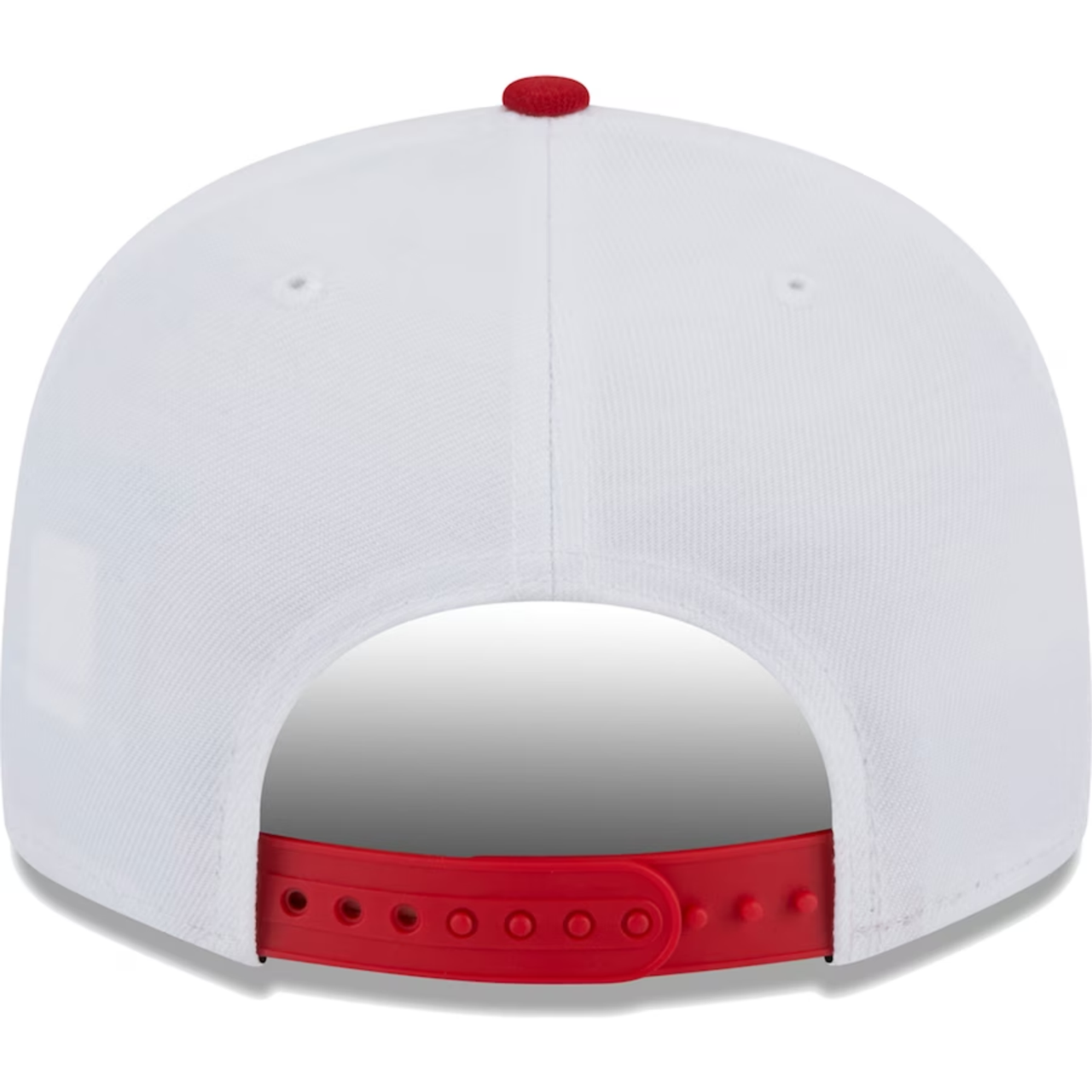 Cincinnati Reds New Era White/Red Crest 9FIFTY Snapback Hat