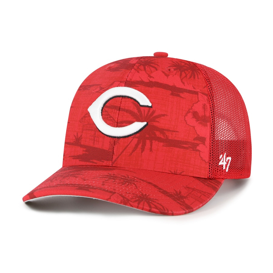 47 Cincinnati Reds Fiji Trucker Adjustable Hat - Red