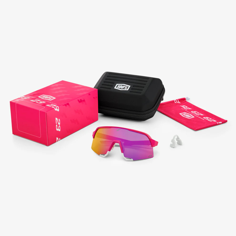 100% S3™ LE Tatis Sunglasses - Tatis/HiPER® Vital Pink Mirror Lens