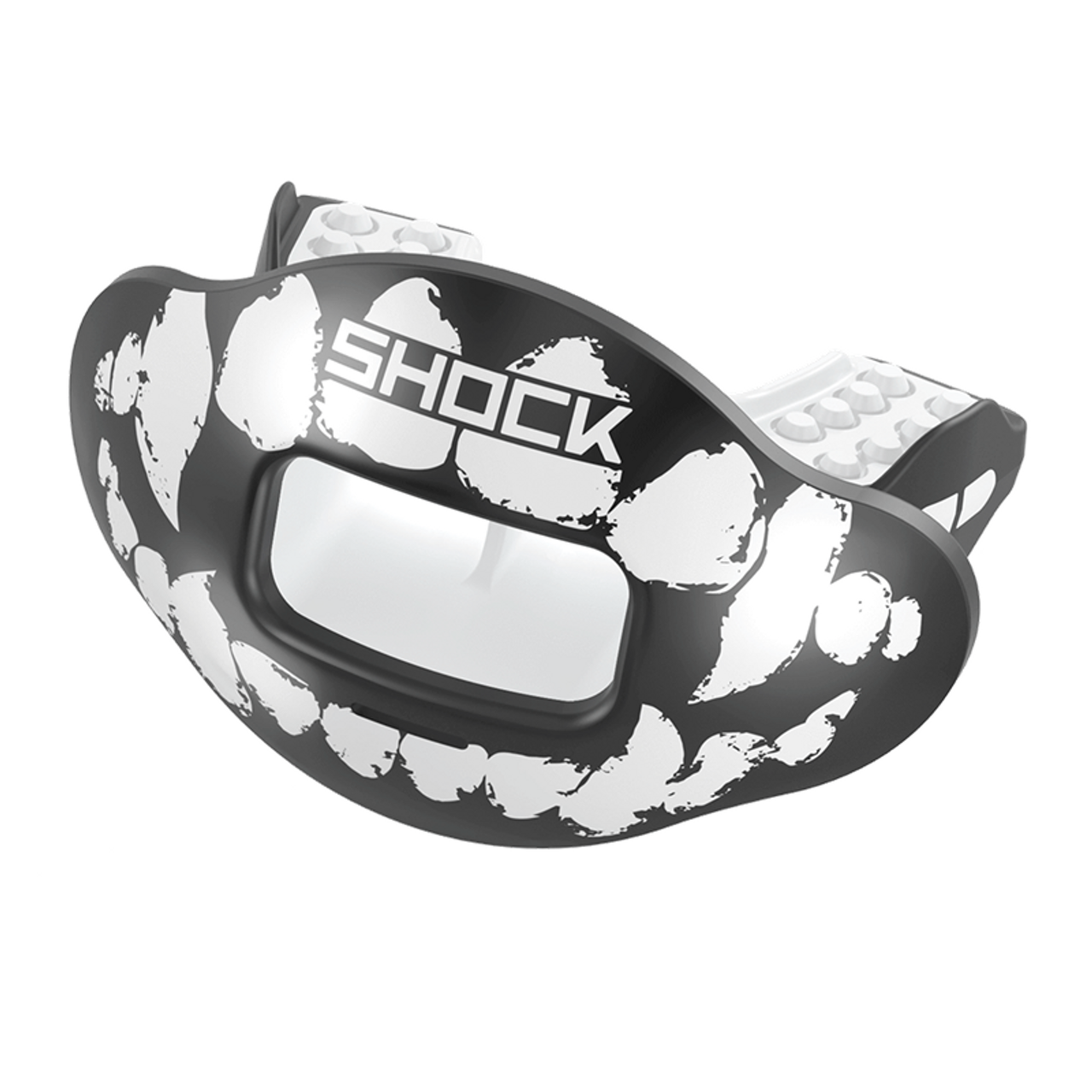 Shock Doctor Max Airflow Lip Guard - Black/Silver