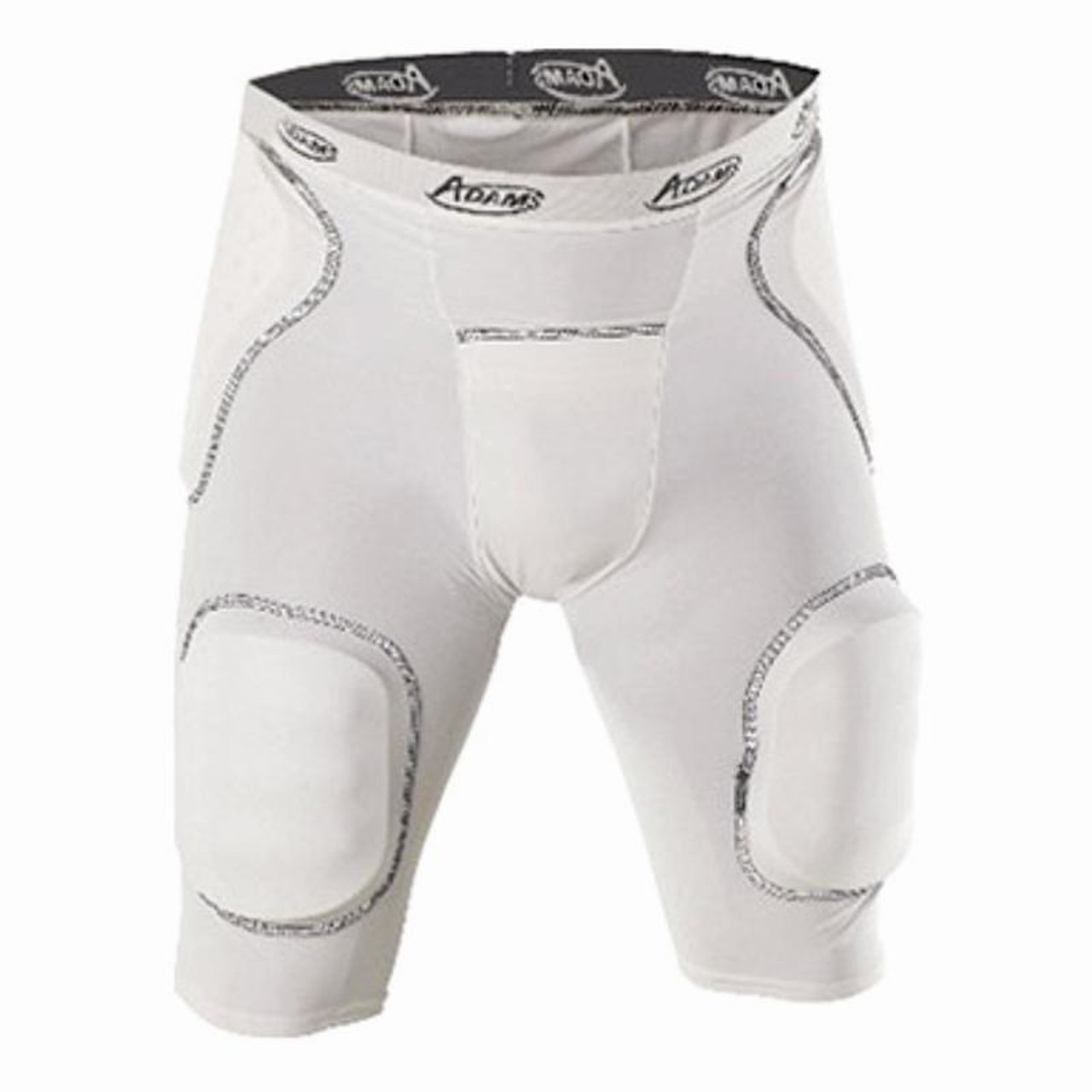 Champro Sports Formation 5-Pad Integrated Football Girdle, Adult