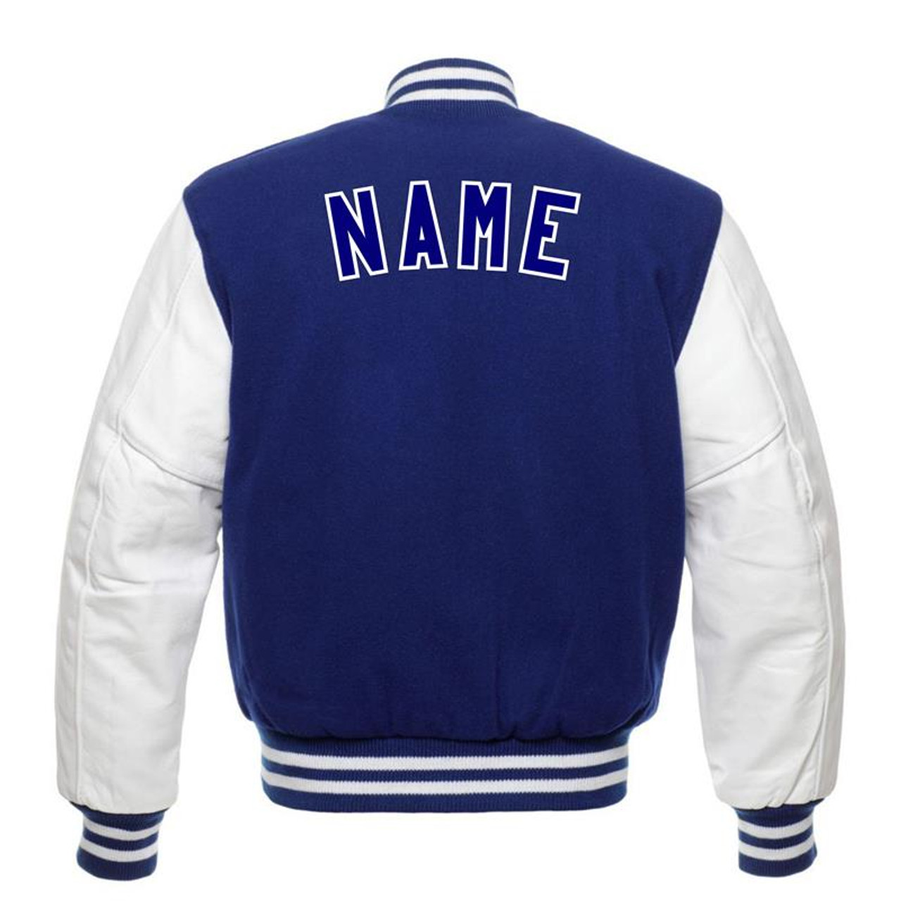 ROYAL BLUE VARSITY JACKET – St.Jones