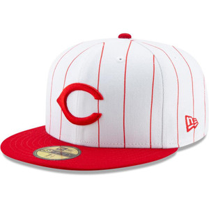 Cincinnati Reds New Era White/Red 1995 150th Anniversary Turn Back the Clock 59FIFTY Fitted Hat
