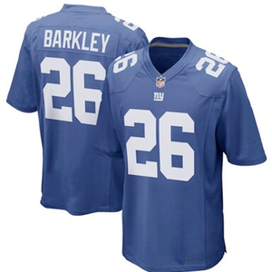 Men's New York Giants Saquon Barkley Royal Blue Game Player Jersey