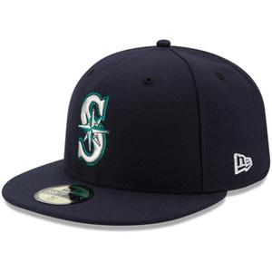 Seattle Mariners New Era Navy Authentic Collection On Field 59FIFTY Fitted Hat