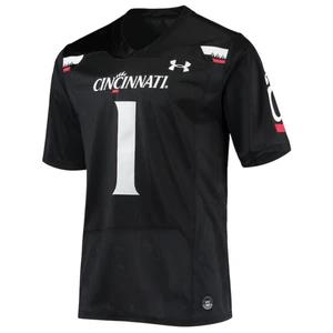Cincinnati Bearcats Under Armour Black Premier Football Jersey