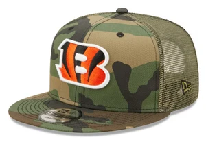 Cincinnati Bengals Camo/Olive New Era Classic Trucker 9FIFTY Snapback Hat