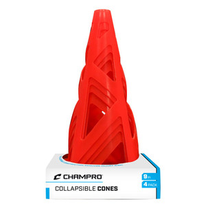 9" Collapible Cones - 4 Pack