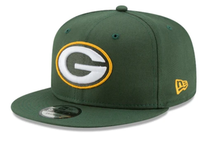 New Era Green Packers 9fifty Basic Snapback Hat