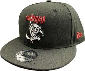 Cincinnati Bearcats New Era 90's Logo Black Snapback Hat