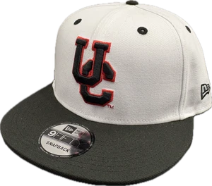 Cincinnati Bearcats New Era Block UC White Snapback Hat