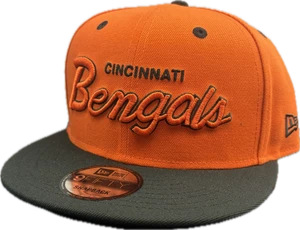 Cincinnati Bengals New Era 9Fifty Griswold Orange Snapback Hat