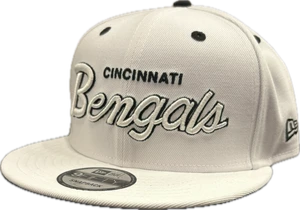 Cincinnati Bengals New Era 9Fifty Griswold Whiteout Snapback Hat