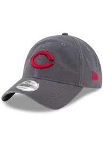 New Era Cincinnati Reds Core Classic 2.0 9TWENTY Adjustable Hat - Graphite
