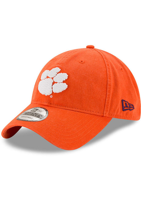 Clemson Tigers New Era Core 9TWENTY Adjustable Hat - Orange