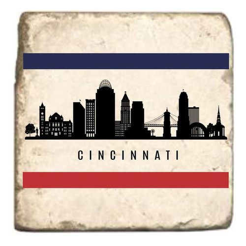 Cincinnati Reds 1919 World Series Marble Coaster