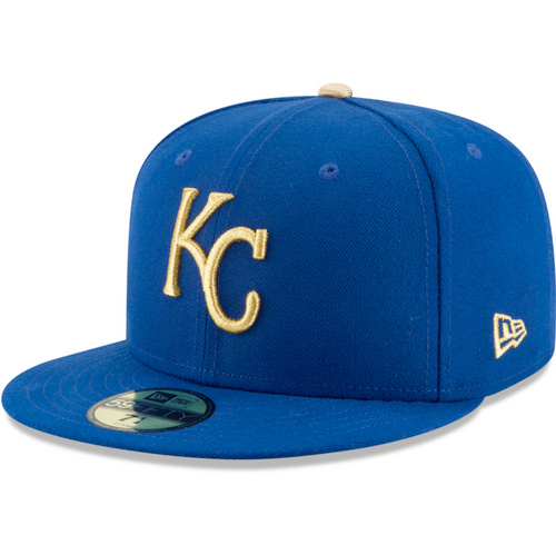 Men's Kansas City Royals New Era Royal Authentic Collection 59FIFTY Fitted Hat