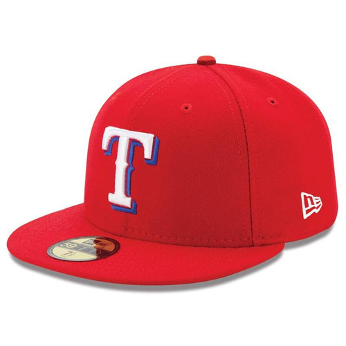 Texas Rangers New Era Red Alternate Authentic Collection On-Field 59FIFTY Fitted Hat