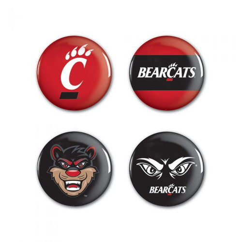 Cincinnati Bearcats 4-Pack Buttons