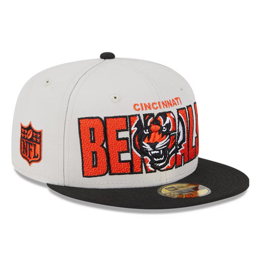 New Era Cincinnati Bengals 59FIFTY Super Bowl LVI Fitted Hat-Black