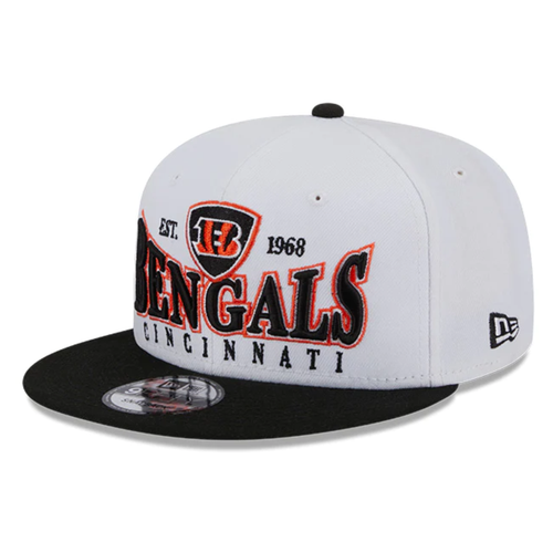 New! Cincinnati Bengals New Era 9FIFTY Snapback CB LEAPING TIGER Custom Hat