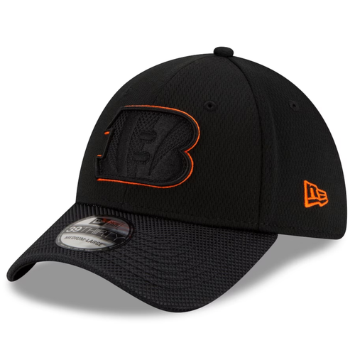 Cincinnati Bengals NFL Sideline Road Black 39THIRTY Cap