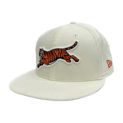 Cincinnati Bengals New Era White/Black Leaping Tiger 9FIFTY