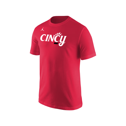 Cincinnati Bearcats Jordan Brand Red "Cincy" Dri-Fit Cotton T-Shirt