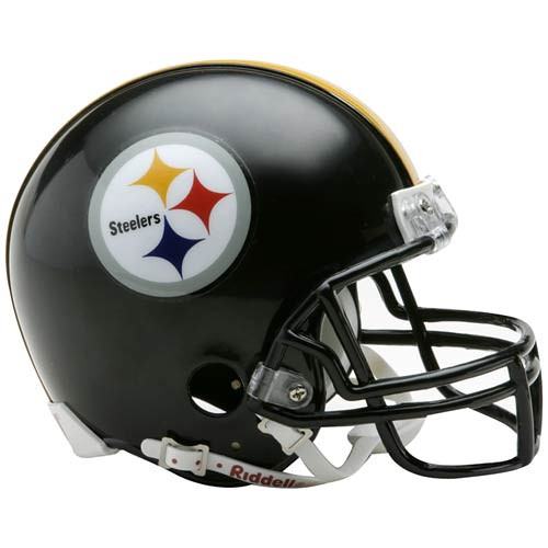 Juju Smith Schuster Signed Steelers Blaze Alternate Mini Helmet BAS Beckett