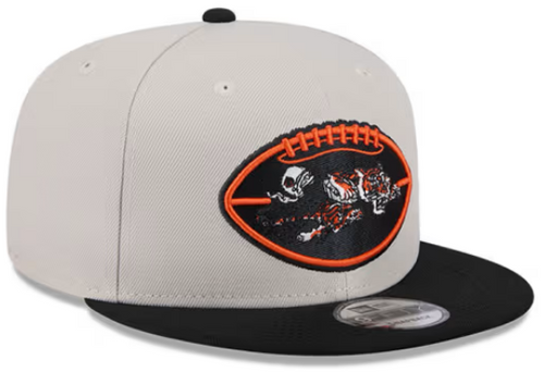 Cincinnati Bengals Grey 2024 Sideline Historic 9FIFTY Mens Snapback Hat