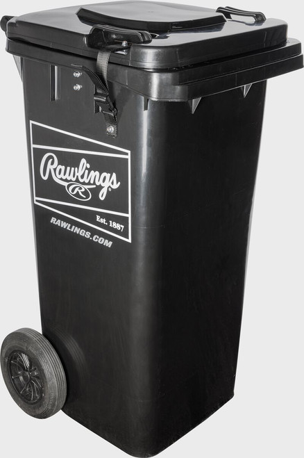 Rawlings Rolling Ball Bin w/ Spring Loaded Basket